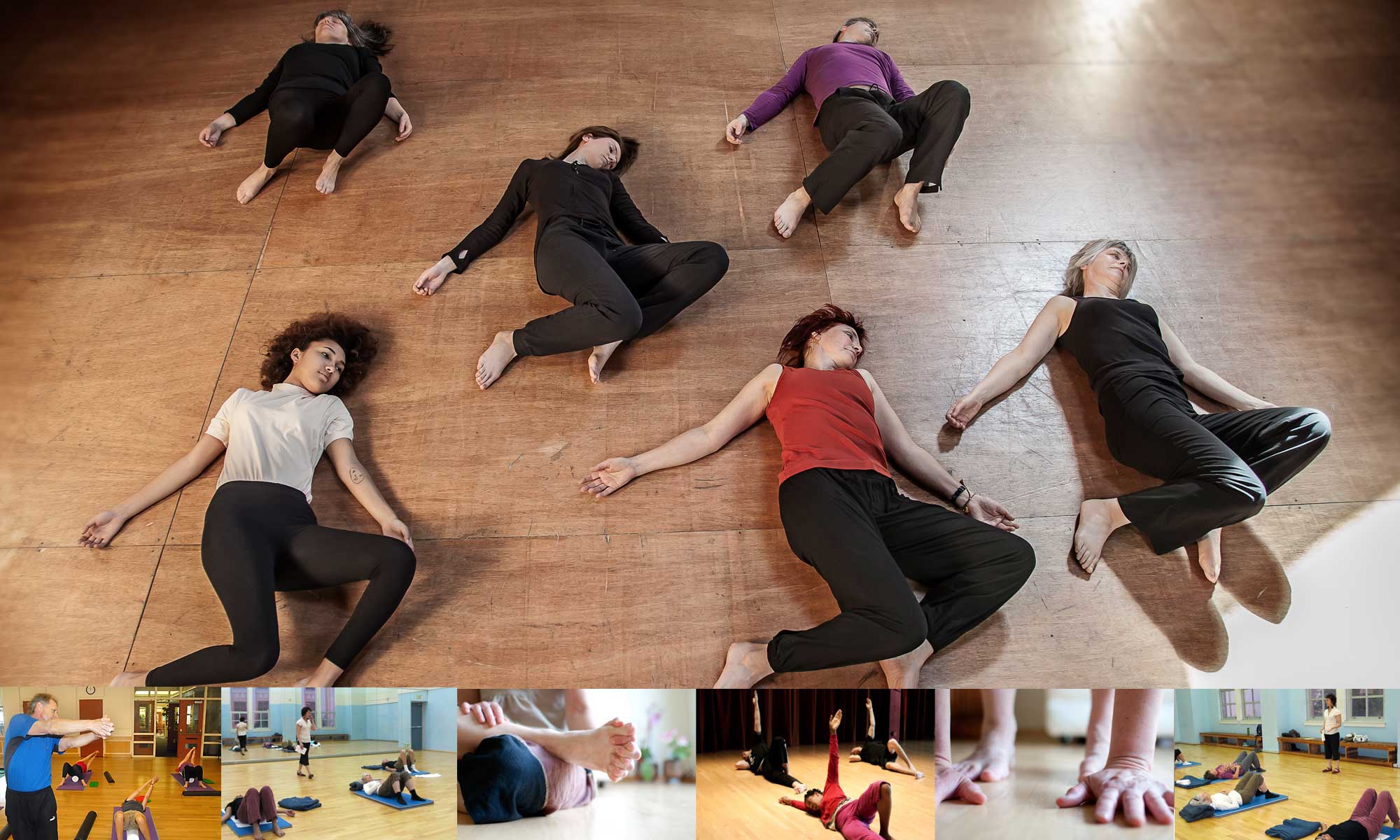 People enjoying Feldenkrais classes